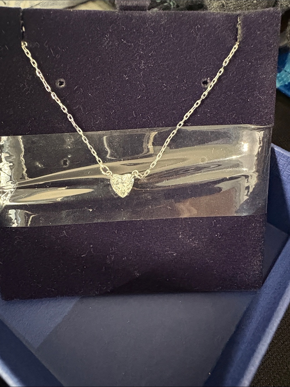 Swarovski Heart Necklace NEW with box 💎